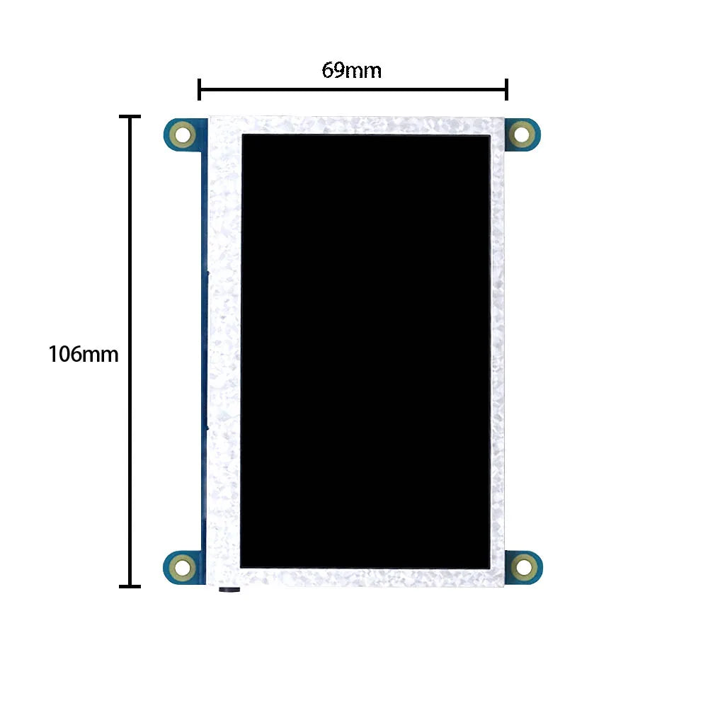 4.3/5inch  USB Touch Control HDMI LCD Display Capacitive Touch Screen Panel 800*480 5 Point Touch IPS Monitor For Raspberry Pi