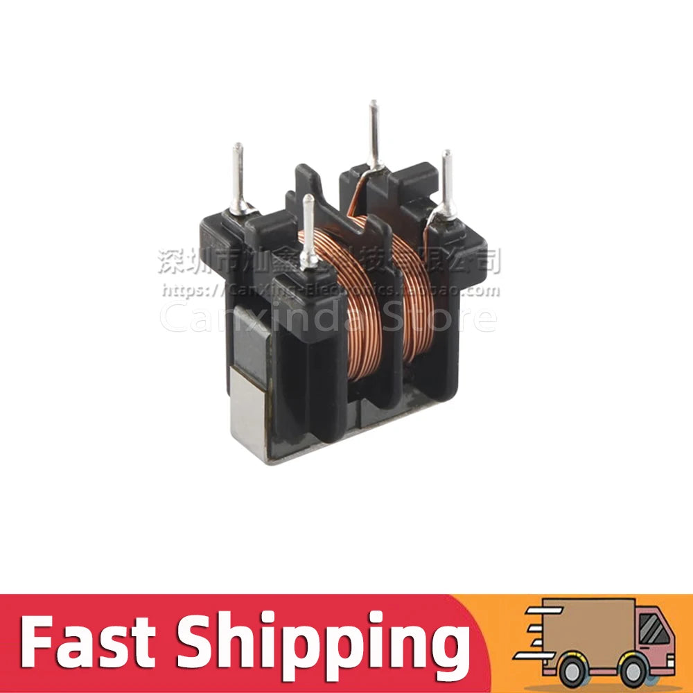5pcs FU19A502-1A0 UU10 Common Mode Suppression Choke Coil Power Inductor Inductance 4.5mH 1A Switching Power Supply Filter DIP