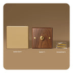 Avoir Retro Black Walnut Panel Toggle Switches USB Type C FR EU Socket Outlet Brass Lever Wall Light Switches Cat6 Rj45 For Home