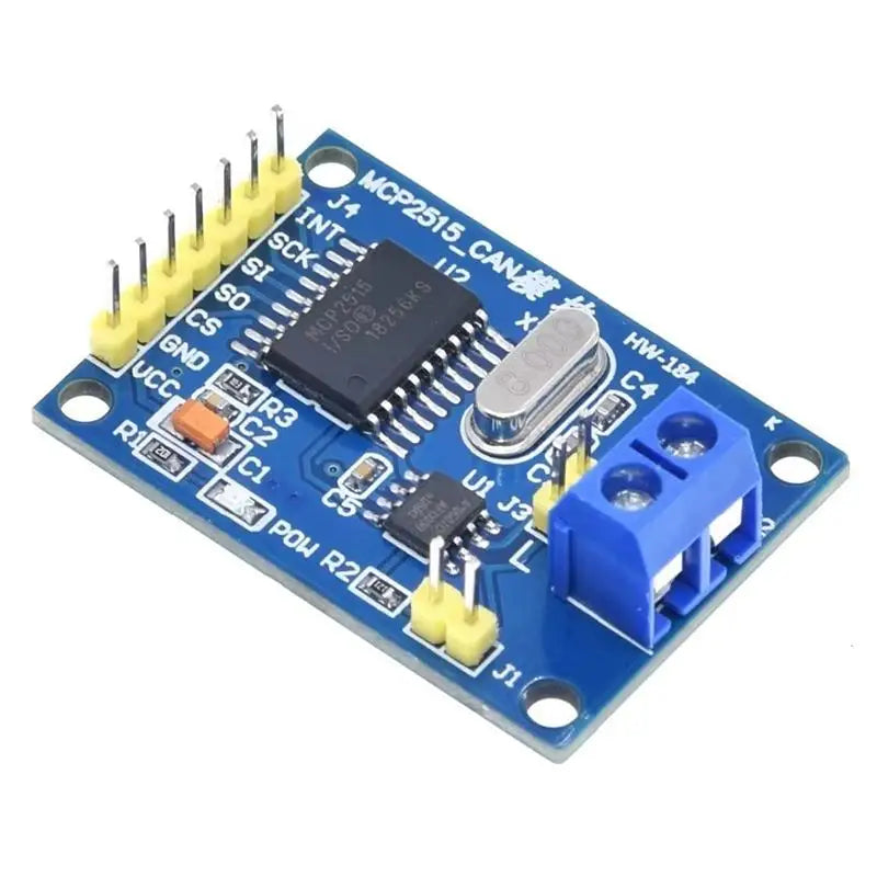 NEw 1PCS MCP2515 CAN Bus Module TJA1050 Receiver SPI For 51 MCU ARM Controller DIY Electronic Development Projects