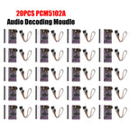 1-20PCS Interface I2S PCM5102A DAC Decoder GY-PCM5102 I2S Player Module For Raspberry Pi pHAT Format Board Digital Audio Board