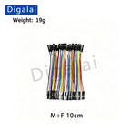 Dupont Wire Jumper Cable M+M F+F M+F 10CM 15CM 20CM 30CM 40CM Breadboard Connecting Wire For Arduino DIY Project