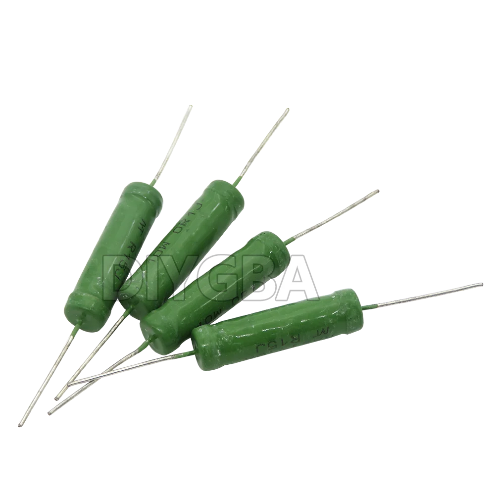 10PCS RX21 5% WiRe Wound Resistance 6W 10W 0.01R 0.05R 0.1R 0.12R 1R 10R 18R 20R 22R 24R 27R 30R 33R 36R 100R 1K 10K 12K 15K