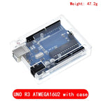 1Set UNO R3 Official Box ATMEGA16U2 / UNO+WiFi R3 MEGA328P Chip CH340G For Arduino UNO R3 Development Board WeMos ESP8266