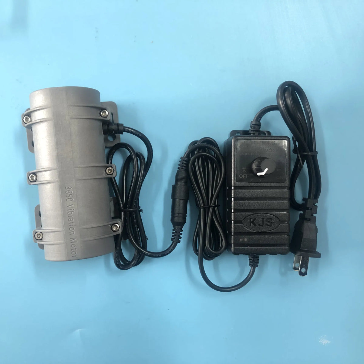 3650 massage bed vibration motor: 12V - 24V double eccentric wheel DC vibration motor