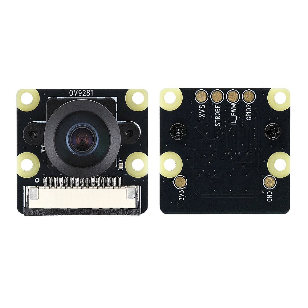 OV9281 Camera Module for Raspberry Pi5 4 4B 3B+ ZERO 2 W 1280*800 1MP Black White Global Shutter 120 FPS 79 110 160 Degrees