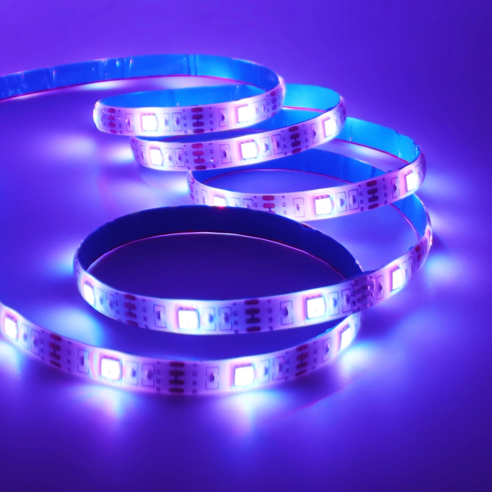 Smart 2IN1 USB LED Strip Lights RGB 5050 Remote Control Kit Flexible Ribbon LED Diode Tape Self-adhesive for TV Backlight