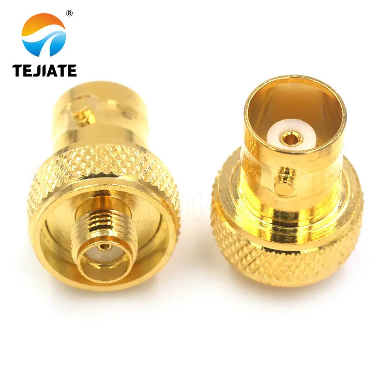 1PCS SMA to BNC Female and Male Adapter All copper Walie-talkie Antenna Connector