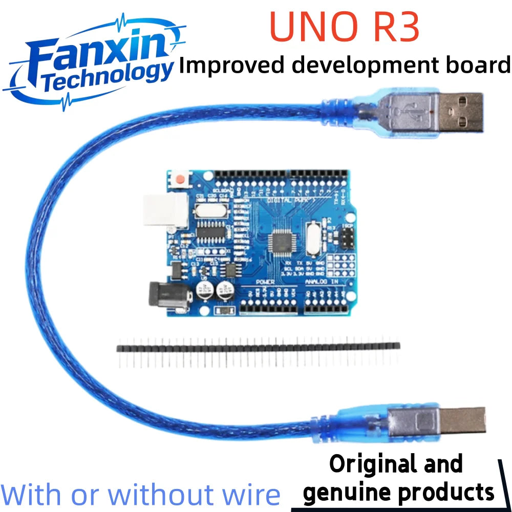 UNO R3 improved version development board with straight pin cable CH340G suitable for Arduino