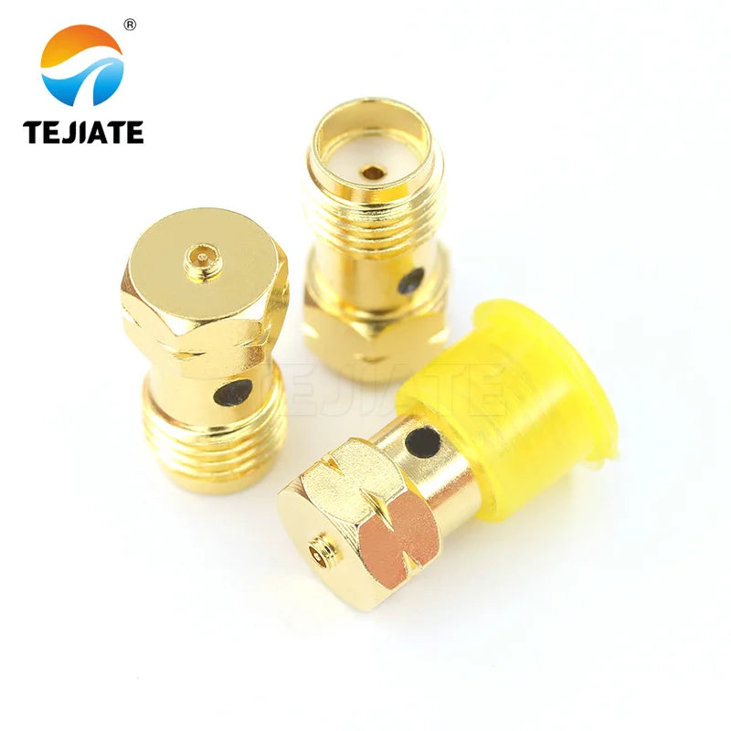 1PCS SMA toRF Antena UFL Seat, a third or fourth generation copper stainless steel JK male and female RF coaxial connector