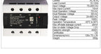 LCTC Three-phase Solid State Relay DC to AC AC to AC With Radiator 10A 25A On-off SSR 3-32VDC 24-480VAC