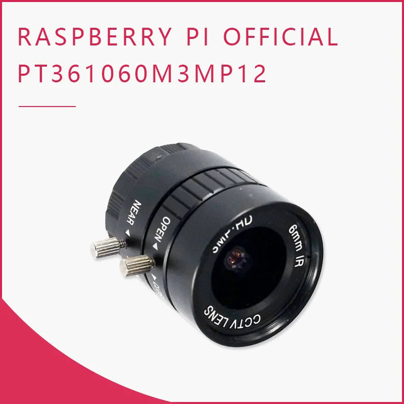Raspberry Pi High Quality HQ Camera Module 12.3MP IMX477 sensor support for C- and CS-mount lenses