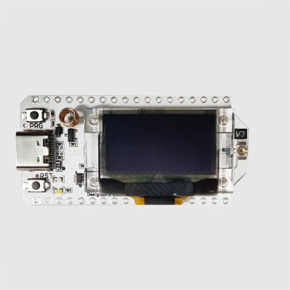 868MHz/915MHz LoRa ESP32 OLED Wifi SX1276 Module IOT Development Board with Antenna For Arduino Electronic Diy Kit PCB