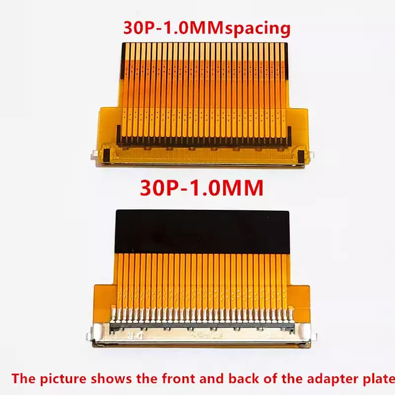 15PCS/LVDS Screen FIX30P to FPC 30P/51P1.0/0.5MM Flexible Flat Cable Interface Adapter EDP Adapter Board