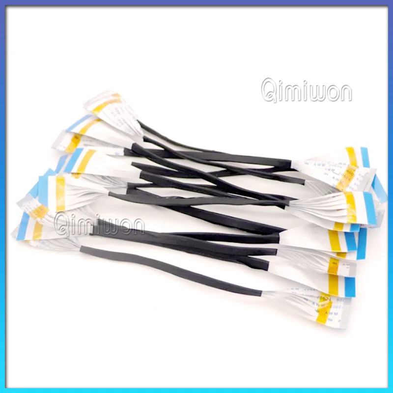 2Pcs FPC FFC Flexible Flat Cable AWM 20624 80C 60V VW-1 A/B Type 0.5mm 100/150/200/250mm 22P/24/26/30/34/36/38/40 Pin