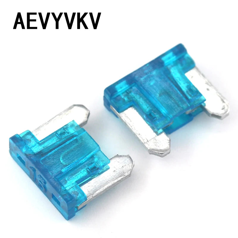10pcs Micro Car Fuses Automotive Blade Type Mini Fuse Assortment Blade Fuse Set 2A 3A 5A 7.5A 10A 15A 20A 25A 30A 35A 40A