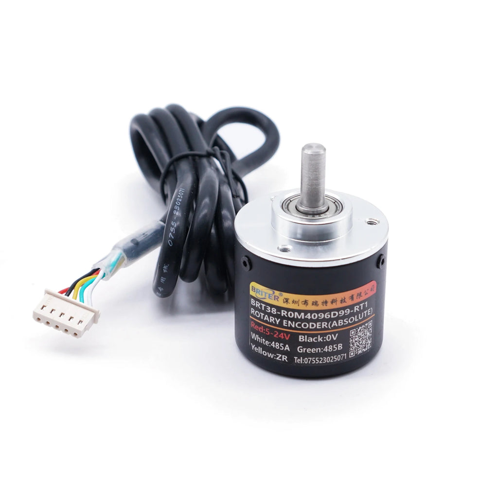 Rotary Absolute Encoder Magnetic Single Multiturn Angle Sensor CAN RS485 Power Off Memory High Precision Durable Versatile