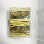 3120pcs 156 Values 1 -10M Ohm 1/4W 5% Carbon Film Resistors Assortment Kit Electronic Components