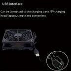 120x120x25mm 5V USB Power Cooling Case Fan For Receiver DVR Xbox TV Box Router