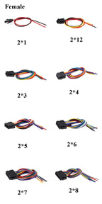 5PCS Molex 3.0MM Cables 20cm 22AWG Small 5557 5559 Male Female Air Docking Electronic Cable, MX3.0 43025 Terminal Line