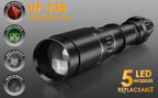 UniqueFire 1605 T38 Vcsel940nm Vcsel850nm LED IR Flashlight Set Dimmer Swtich Indicator USB C Rechargeable Torch Max.1500 Meters