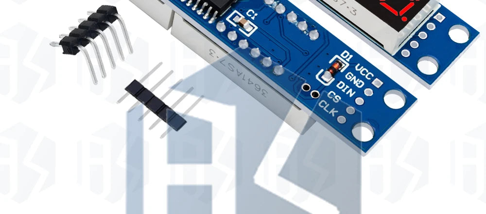 3-IO MAX7219 LED Matrix Module 8-Digit Red 7-Segment Display Driver for Arduino DIY Projects