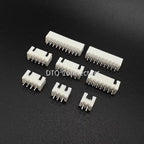 50pcs XH2.54 2/3/4/5/6/7/8/9/10/11/12/13/14/15/16pin JST Connector plug Male, Female, Crimps