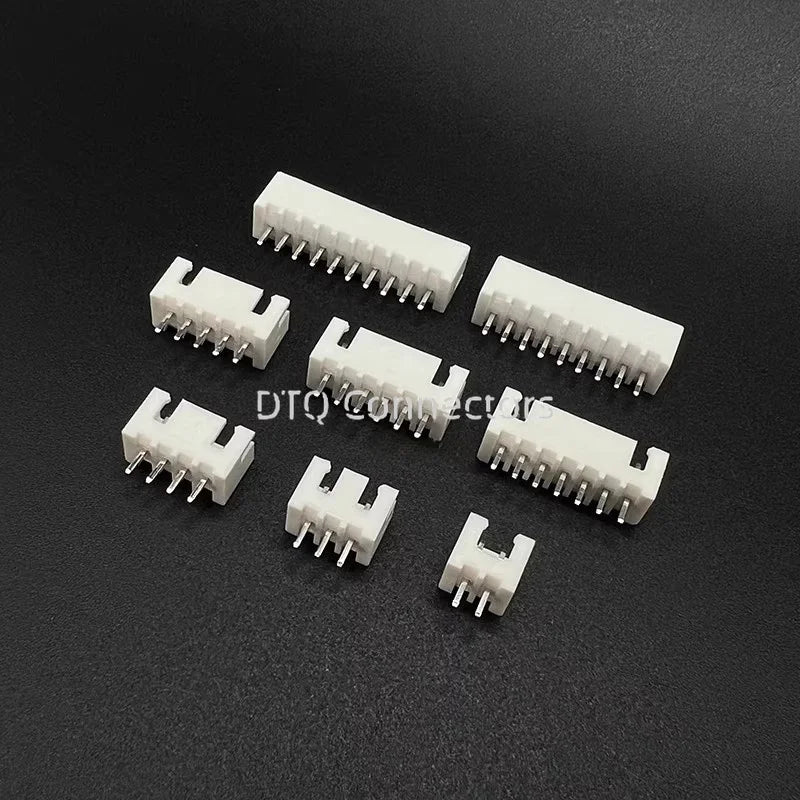 50pcs XH2.54 2/3/4/5/6/7/8/9/10/11/12/13/14/15/16pin JST Connector plug Male, Female, Crimps