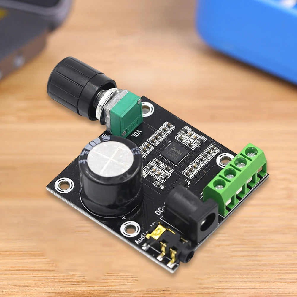 Digital Audio Amplifier Board PAM8610 12V Audio Power Amplifier Board 15W X 2 Dual Channel Multiple Protection 15W X 2