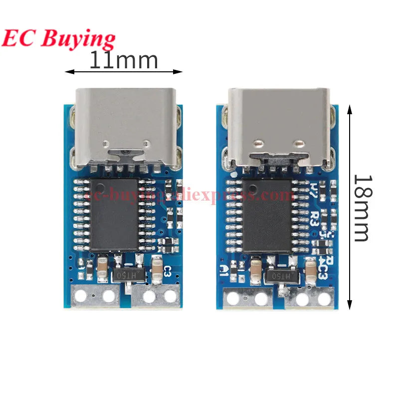 ZY12PDN Type-C USB-C PD2.0 PD3.0 to DC Fast Quick Charger Charging Trigger Polling Decoy Board Module 5V 9V 12V 15V 20V PDC004