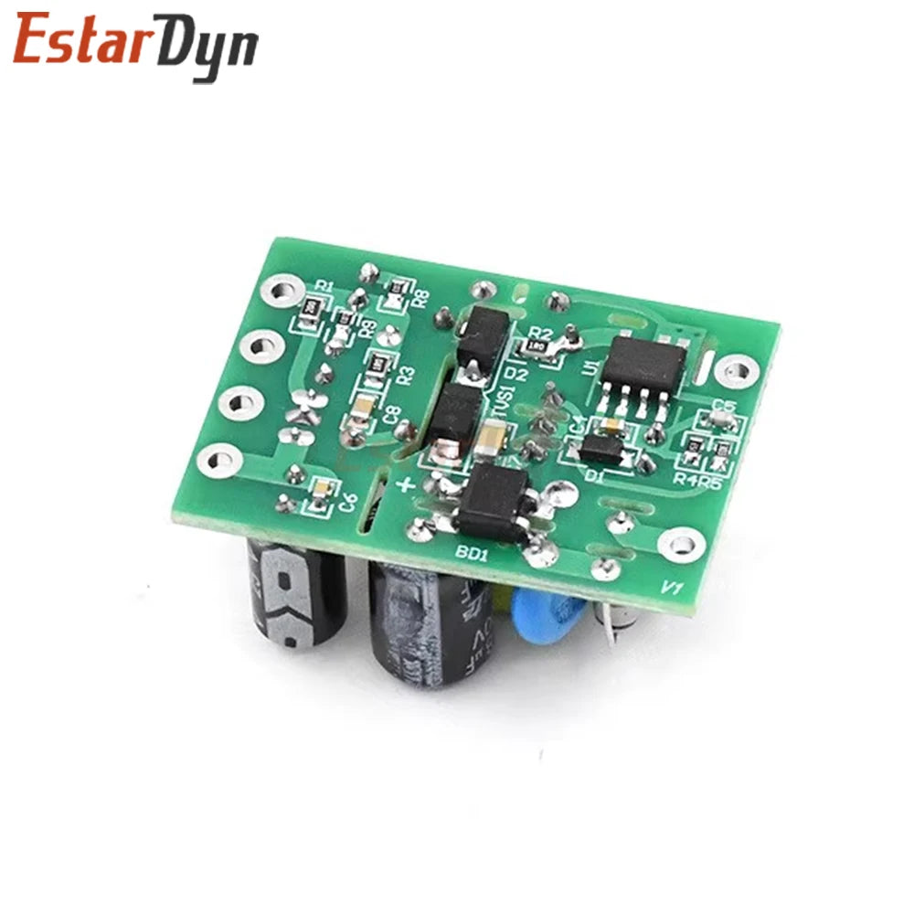 AC-DC Power Supply Module 110V-220V to 5V 12V Dual Output Isolated Converter 100mA 500mA for DIY Projects