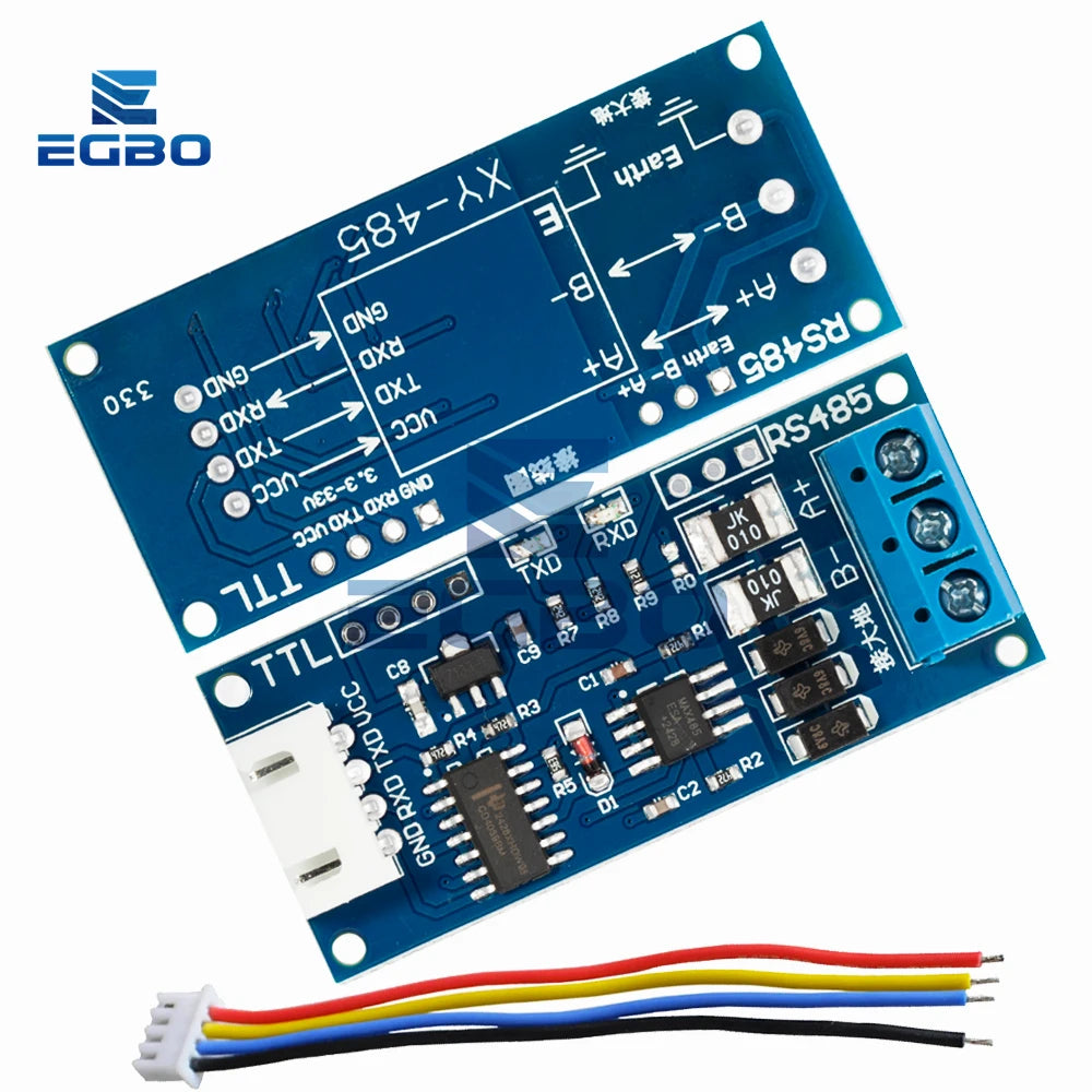 1~10PCS TTL to RS485 Converter 3.3V/5.0V Hardware Automatic Control Converter Module For Arduino for Arduino AVR EGBO