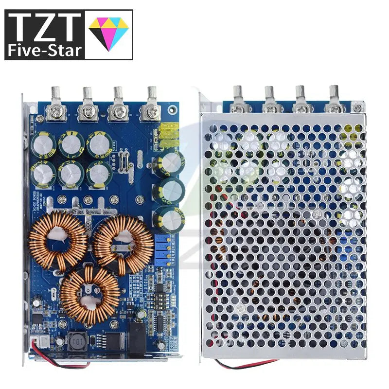 1500W 50A High Power Charging Power Supply DC-DC 10.5-60V to 15-70V Step Up Boost Converter Voltage Regulator Power Transformer