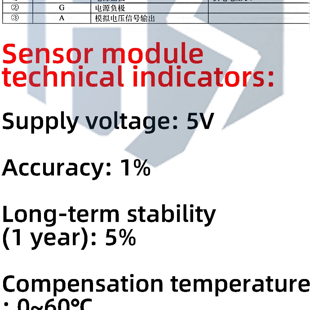 XGZP040 Air Pressure Sensor Module: 0-40KPA (Air/Water Pressure, Level & Depth) – Compatible for Arduino