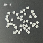 50/100PC SH/PH/XH 1.0mm 1.25mm 1.5mm 2.0mm 2.54mm Housing Shell Connector 2/3/4/5/6/7/8/9/10P 1.0 1.25 2.0 2.54 Plastic Plug