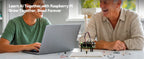 SunFounder AI Fusion Lab Kit for Raspberry Pi 5/4/3B+/Zero 2w, LLMs ChatGPT/Gemini/Grok, YOLO&OpenCV & MediaPipe, Python