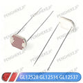 5/10PCS PNP transistor photoresistor GL12528 GL12516 GL12537 photoelectric element 12MM photoelectric detection element