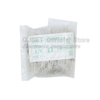 1000pcs 1/8W 1/6W Carbon Film Resistor 5% 0.125W 1K 4.7K 10K 22K 47K 100k 200k 220k 510k 470K 1M Ohm 10 100 200 220 330 470 Ohms