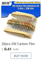 150PCS 300PCS 1/4W 1/2W 1W 2W 3W Resistance 1% Metal Film Resistor Assortment Kit Set 30Kinds Each 5/10PCS 1~750 1K~820K Ohm