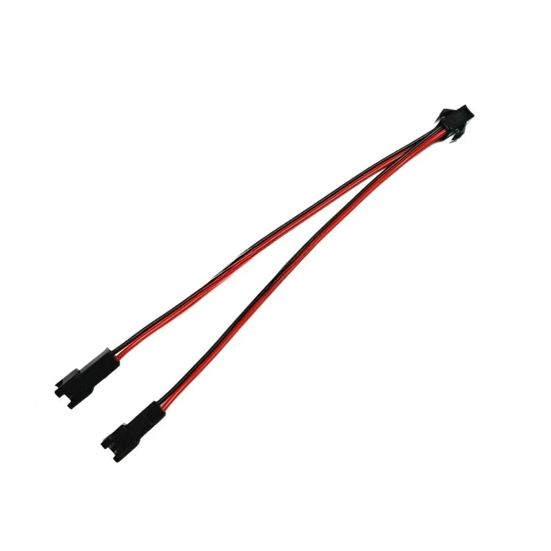 1-50PCS 2/3/4Pin SM 2-6P Splitter Connector 1 to 2 LED Connector JST Male Female Connector Wire Cable For WS2812 LED Strip Light