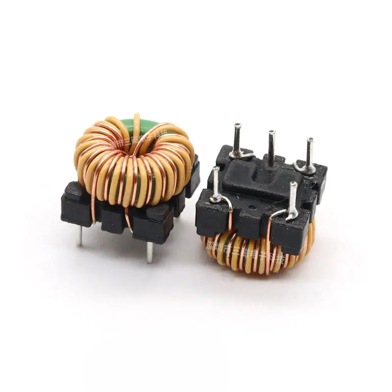 5PCS Common Mode Inductor 1mH 9X5X3 Power Supply Filtering Toroidal Inductor Coil With Base Pins Magnetic Ring Inductor