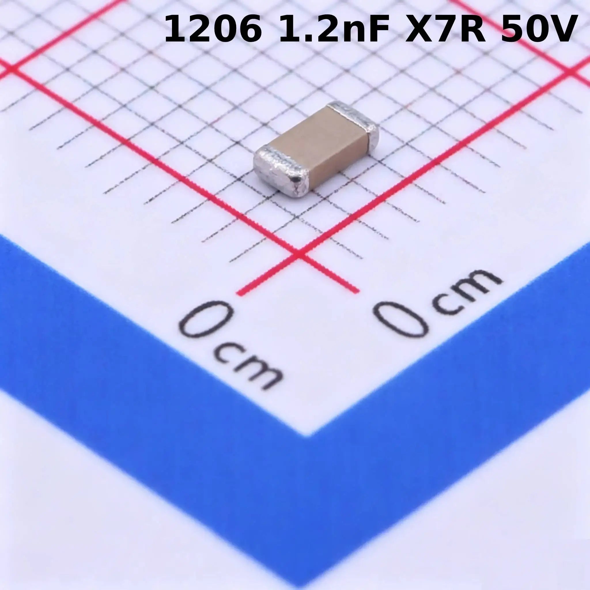50/500/1000pcs 1206 NPO X7R SMD Ceramic capacitors 1000pF 1nF 1.2nF 1.5nF 1.8nF 2.2nF 2.7nF 3.3nF 50V 100V NEW ORIGINAL IN STOCK