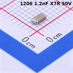 50/500/1000pcs 1206 NPO X7R SMD Ceramic capacitors 1000pF 1nF 1.2nF 1.5nF 1.8nF 2.2nF 2.7nF 3.3nF 50V 100V NEW ORIGINAL IN STOCK
