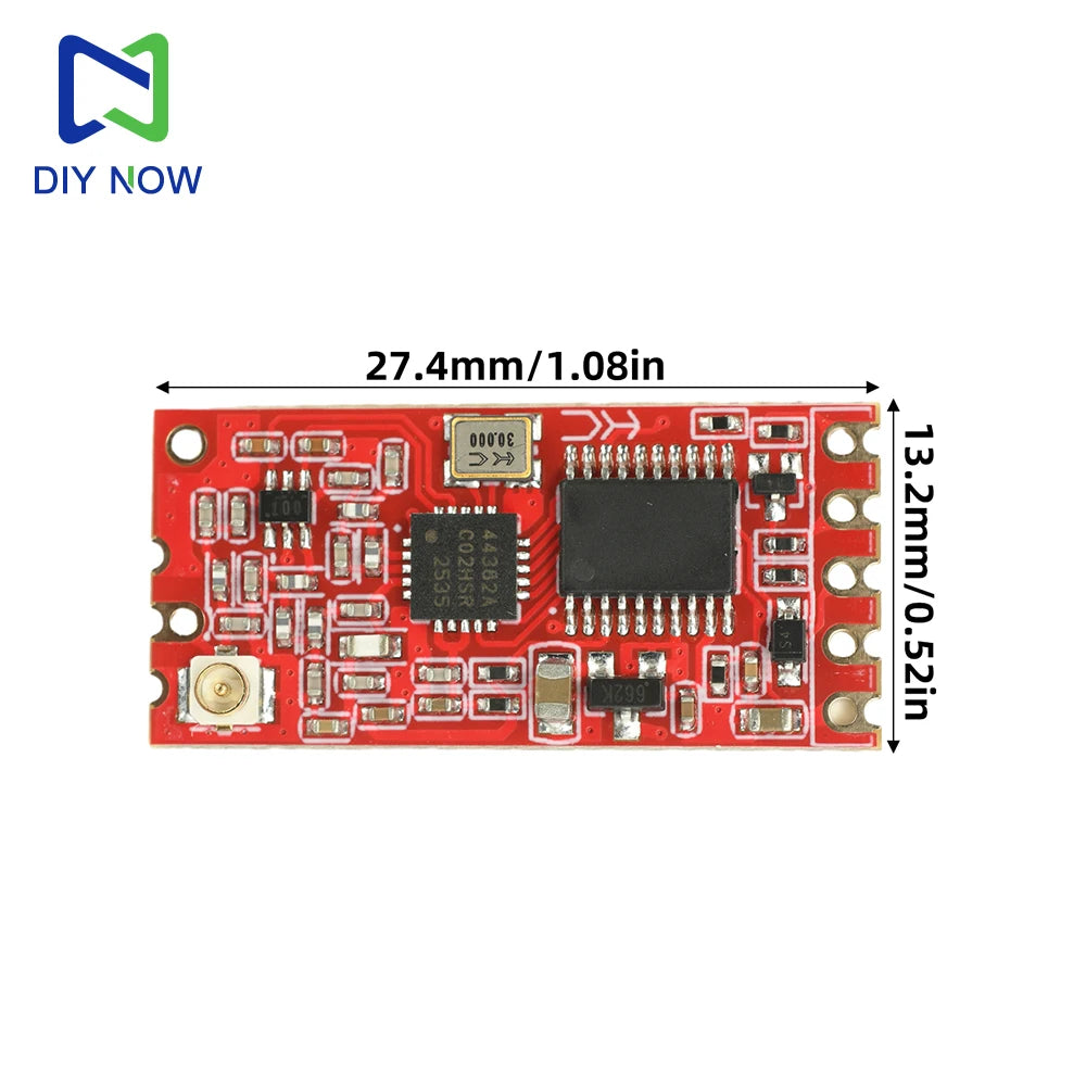HC-12 V4.0 SI4438 Wireless Serial Communication Module Multi-channel Embedded Wireless Data Transmission Module 433.4-483.8 MHz