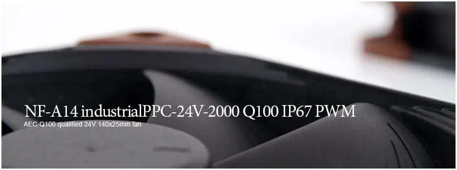 Noctua NF-A14 industrialPPC 2000RPM/3000RPM IP67 140mm Case Fan 12V/24V PWM CPU Cooling Fan Computer Case Industrial Equipment