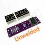 MAX7219 0.36 Inch 5 Bits Digital LED Display 7 Segment Module 6 Color Available for Arduino STM32 STC AVR ESP32 Unwelded