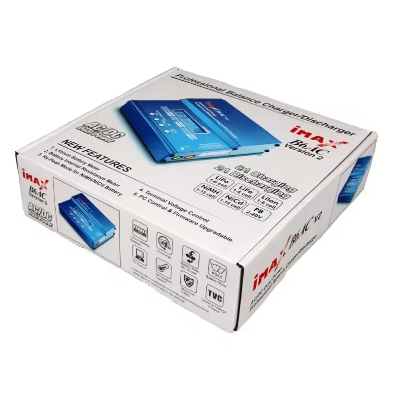 SKYRC IMAX B6 V2/B6 Mini/B6AC V2 Balance Battery Charger for NiMH NiCD LiHV NiCd Battery Charger for Mavic/Inspire Battery