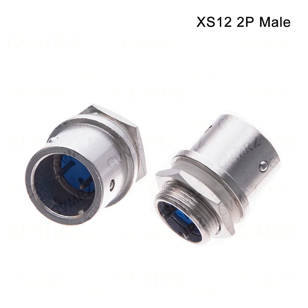 XS12 2PIN 3PIN 4PIN 5PIN Docking Aviation Plug Socket Waterproof Circular Connector 2-5P Male/Female