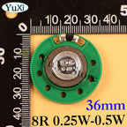 2Pcs 8 Ohm 0.25W 0.5W Horn Loudspeaker 8R Diameter 20mm 21mm 23mm 27mm 29mm 36mm 40mm LoudSpeakers