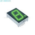 5pcs 10Pins 1106AGG 1106BGG 1 Inch 1 Digit Bits 7 Segment Jade green LED Digital Display Digitron Common Anode Cathode C-A C-C